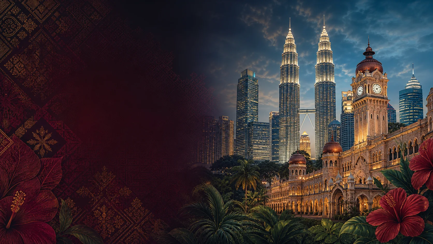 Illustrated visual guide to Kuala Lumpur